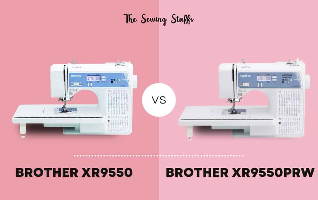 Brother XR9550 vs XR9550PRW