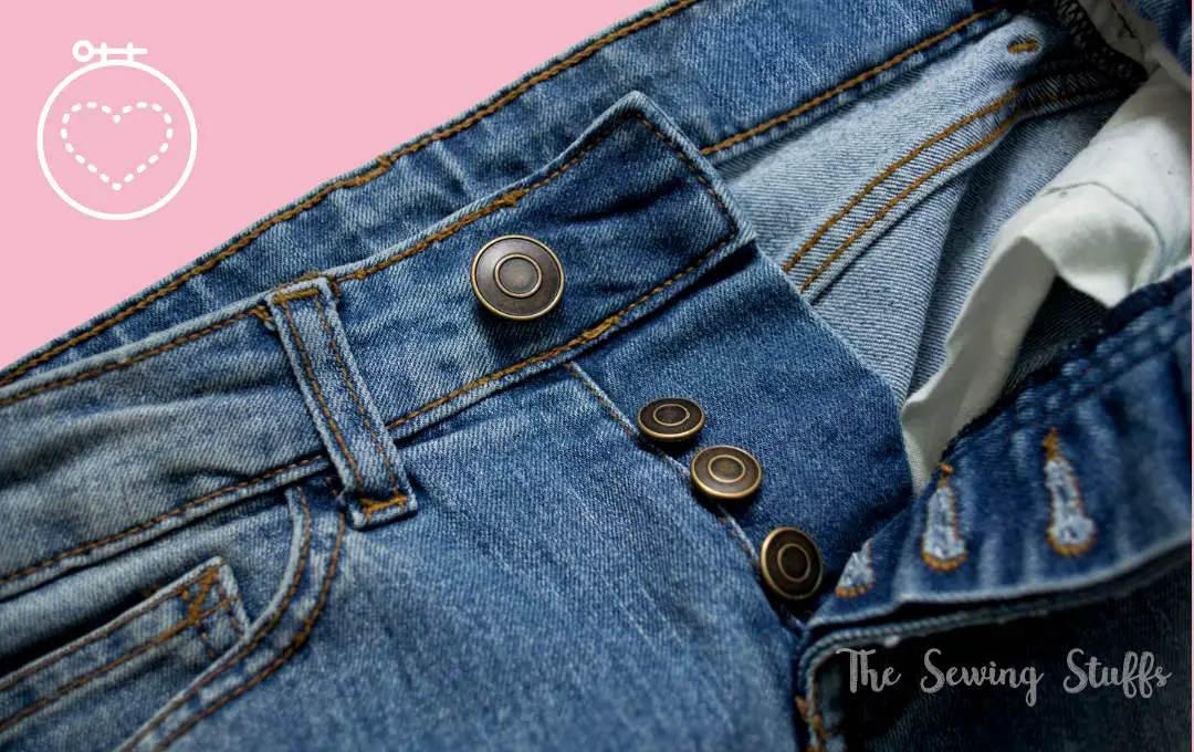How to Sew Pants Button