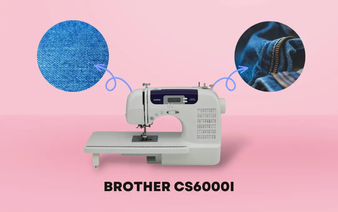 Threading a Brother CS-6000i Sewing Machine -   Sewing machine, Brother  cs6000i sewing machine, Sewing