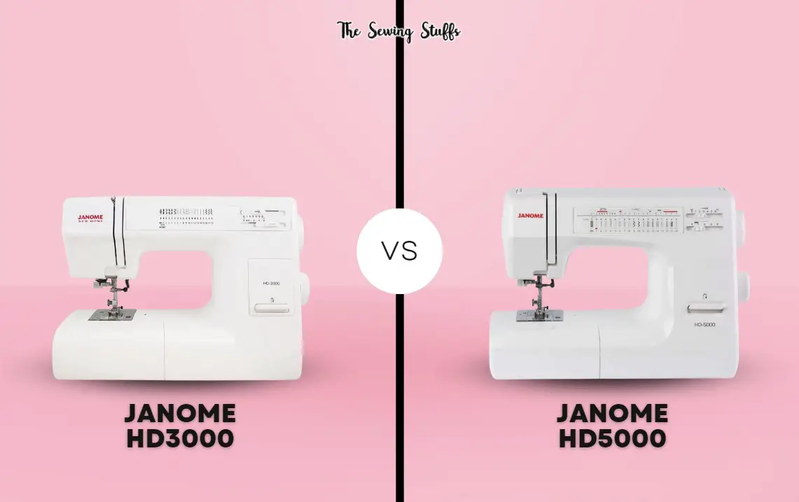 Janome HD3000 vs. HD5000
