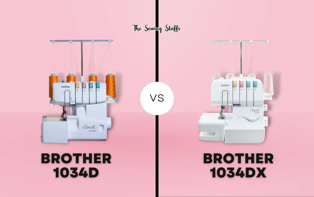 Brother 1034D vs 1034DX