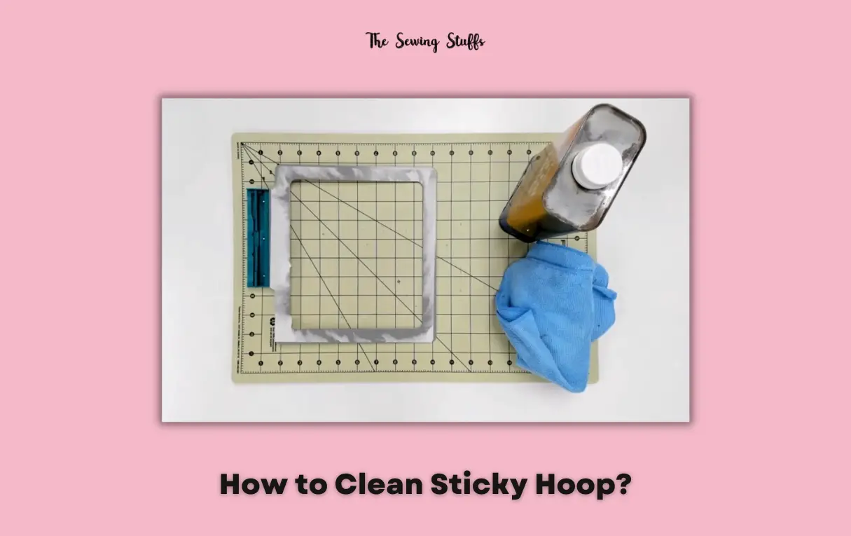 How to Clean Sticky Hoop