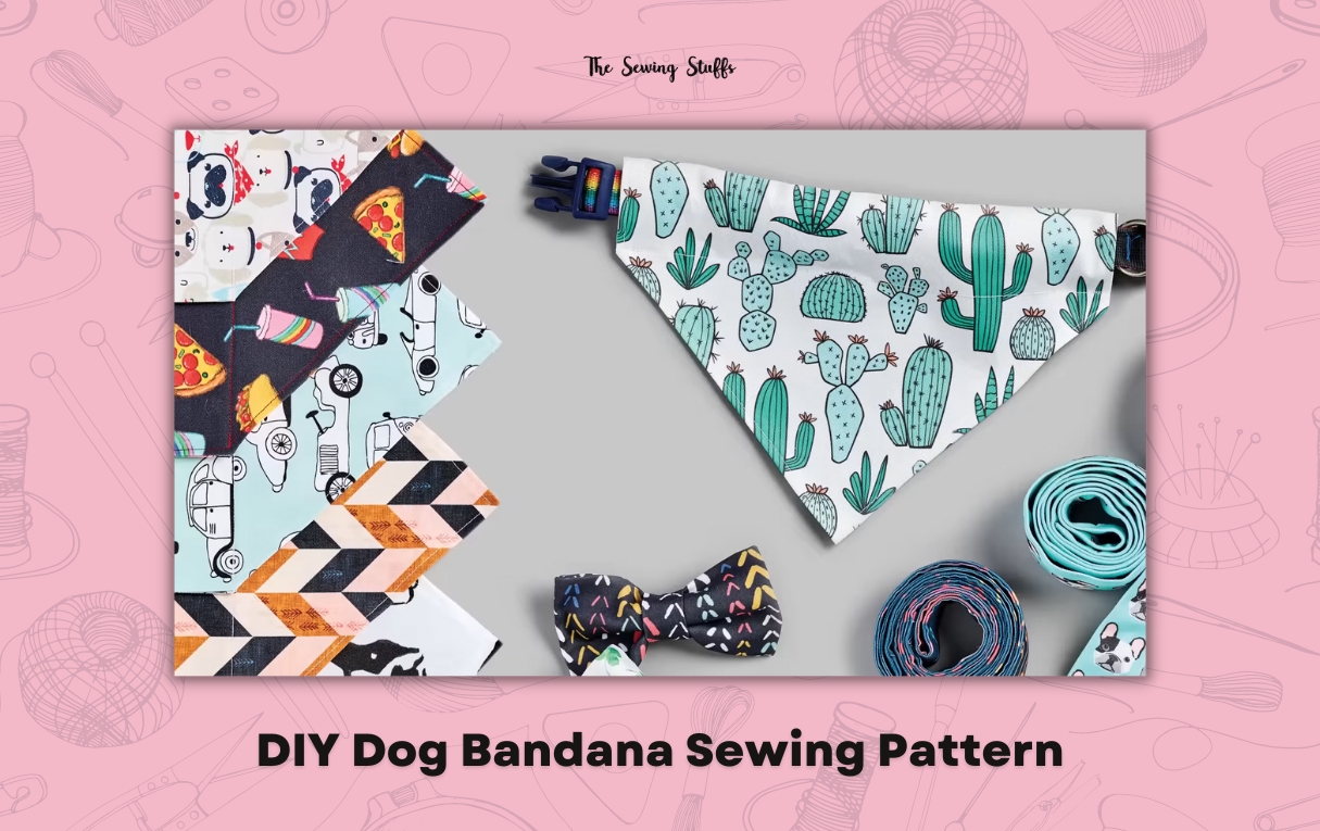 DIY Dog Bandana Sewing Pattern