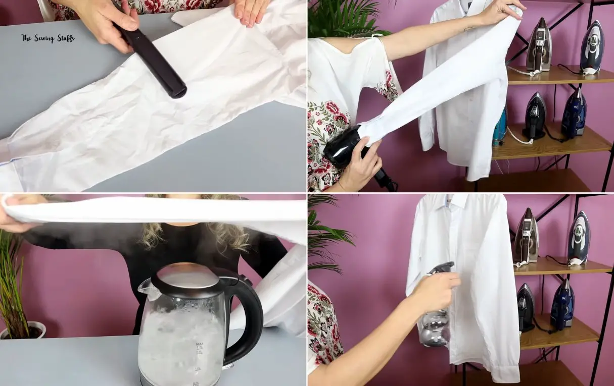 Unwrinkle a Shirt Without an Iron