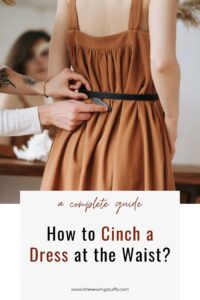 How to Cinch a Dress at the Waist – (Quick Fashion Hack)