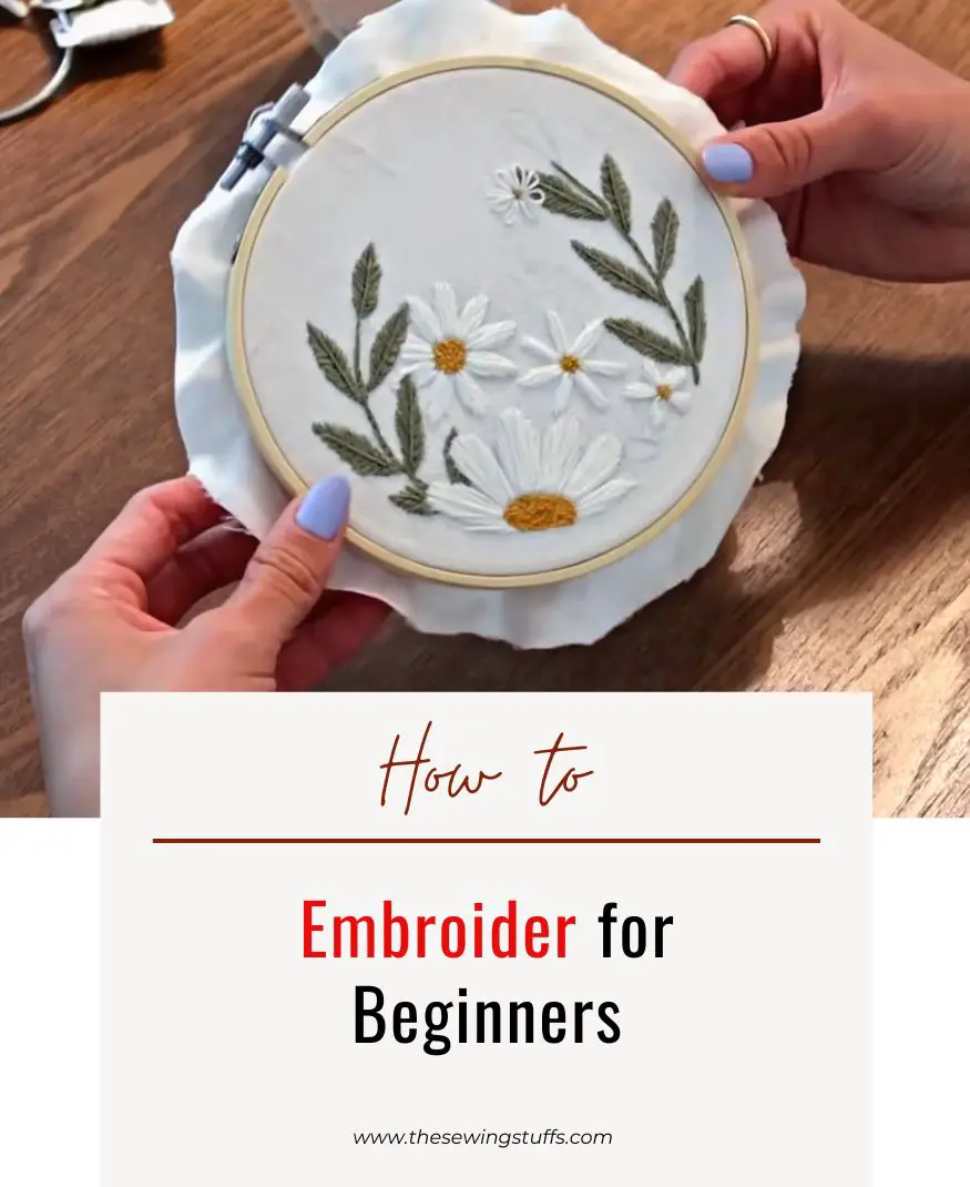 How to embroider for beginners
