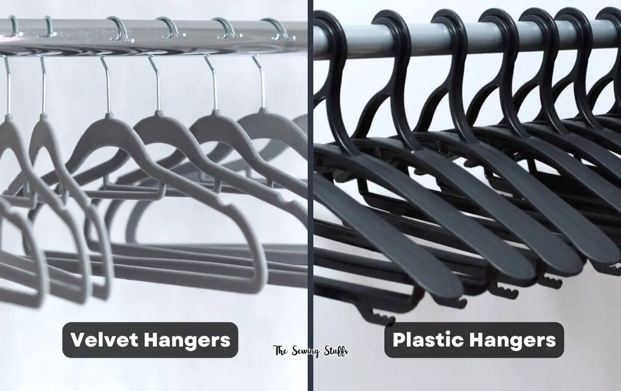 Plastic Hangers vs. Velvet Hanger