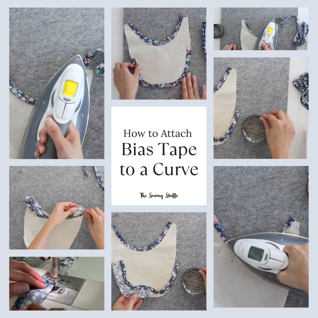 How to Attach Bias Tape to a Curve