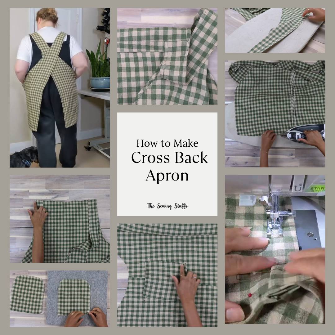 Japanese Cross Back Apron Pattern