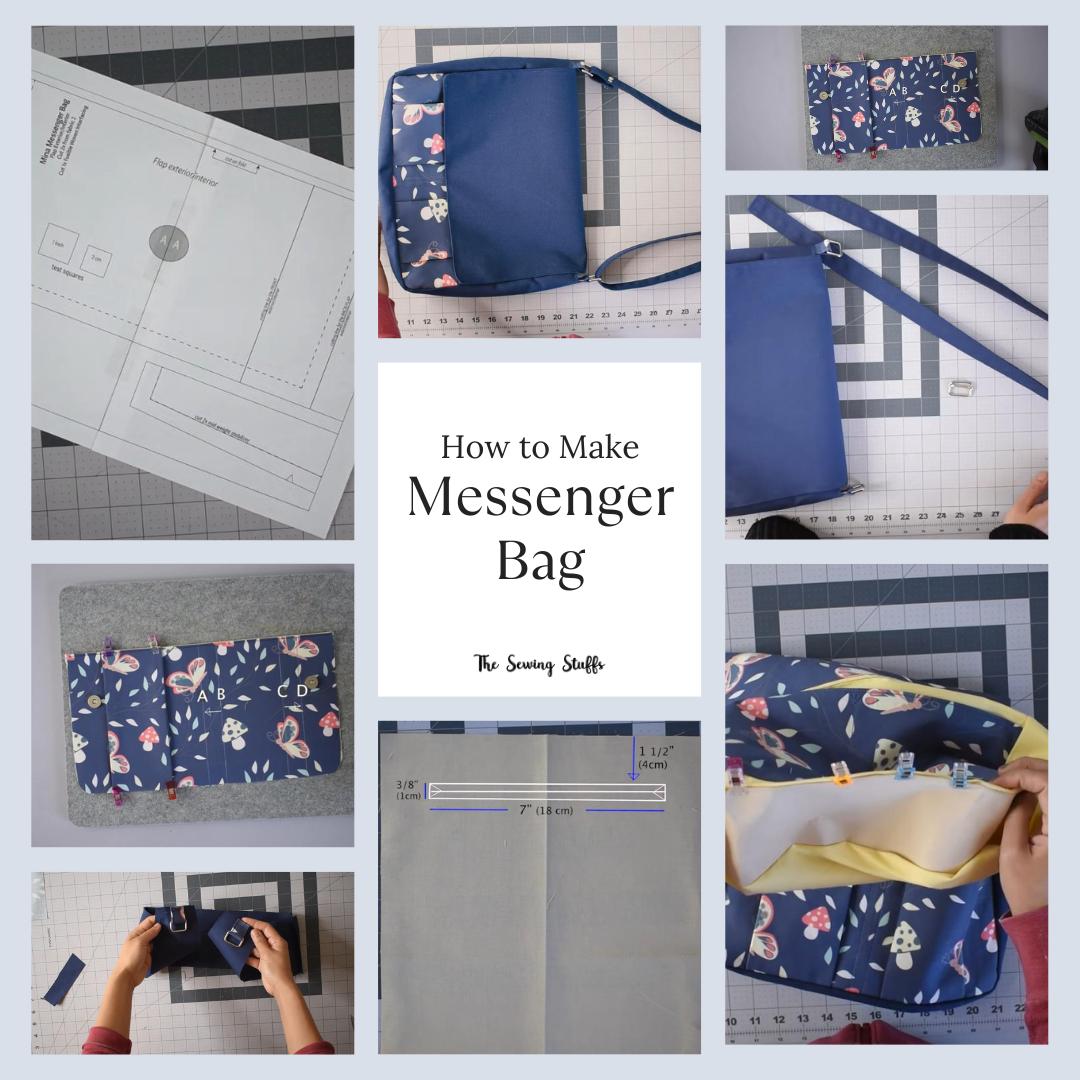 Messenger Bag Sewing Pattern