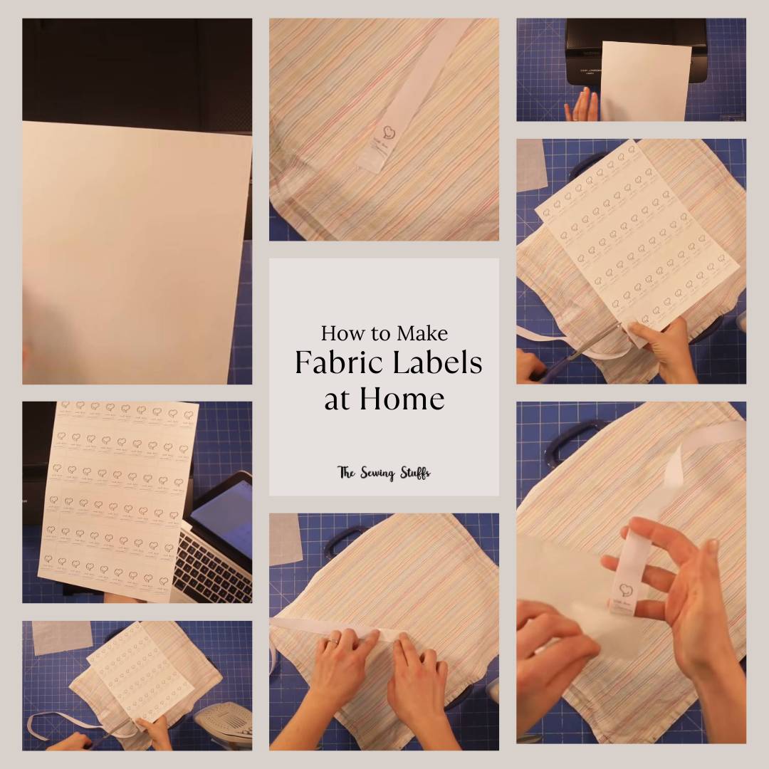 How to Make Fabric Labels at Home