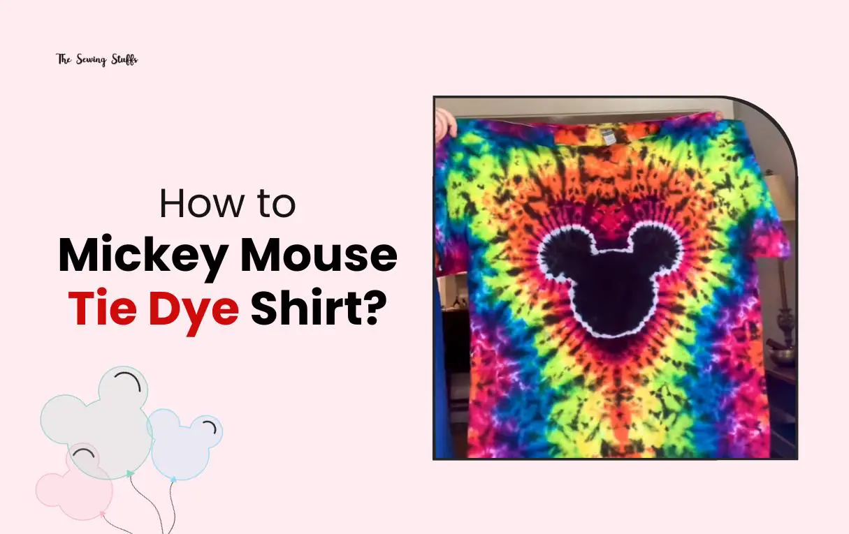 Mickey Mouse Tie Dye Shirt